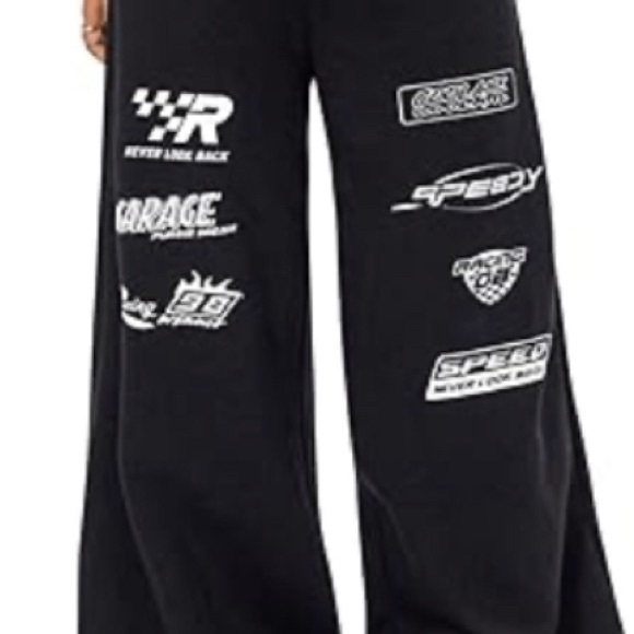 🌺Verdusa Women's Elastic Waist Drawstring Loose Jogger -Wide Leg Sweatpants🌺 - Picture 2 of 4